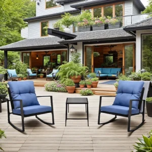 3-Piece Rocking Bistro Set